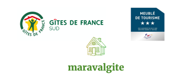 Le-moulin-de-maraval-cordes-sur-ciel-labellisation Le Moulin de Maraval labellisé Gîtes de France 3 épis et Meublé de Tourisme 3 étoiles. Maravalgite.